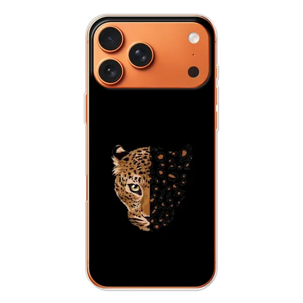 Чехол с рисунком «Леопард на черном» для Apple iPhone 18 Pro Чехол с рисунком «Леопард на черном» для Apple iPhone 18 Pro