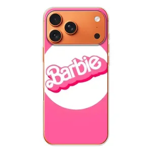 Силиконовый Чехол Барби Фильм на Apple iPhone 18 Pro (Лого Барби)