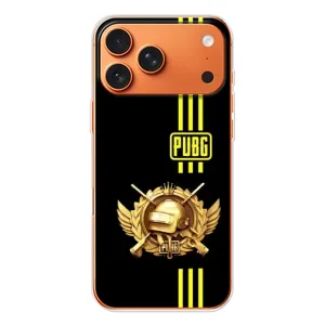 Чохол (TPU) з картинкою "Лого Пабг" на Епл Айфон 18 Про (Логотип PUPG)