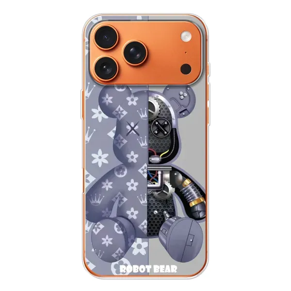 Чехол с рисунком «Медведь Louis Vuitton» для Apple iPhone 18 Pro