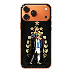 Чохли Лео Мессі Аргентина для Apple iPhone 18 Pro (Мессі король)