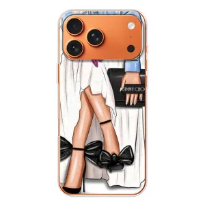 Силиконовый Чехол на Apple iPhone 18 Pro с картинкой Стильных Девушек (Мода)