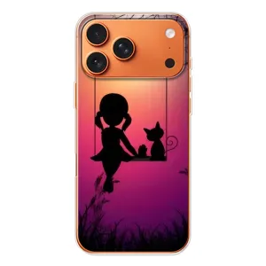 Дівчачий Чохол для Apple iPhone 18 Pro (На гойдалці)