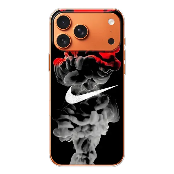 Чехол с рисунком «Nike дым» для Apple iPhone 18 Pro Чехол с рисунком «Nike дым» для Apple iPhone 18 Pro