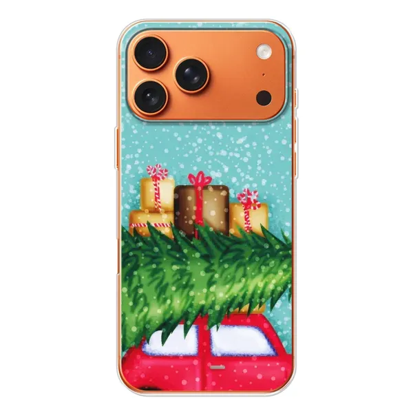 Чехол с рисунком «Новогодние подарки» для Apple iPhone 18 Pro Чехол с рисунком «Новогодние подарки» для Apple iPhone 18 Pro