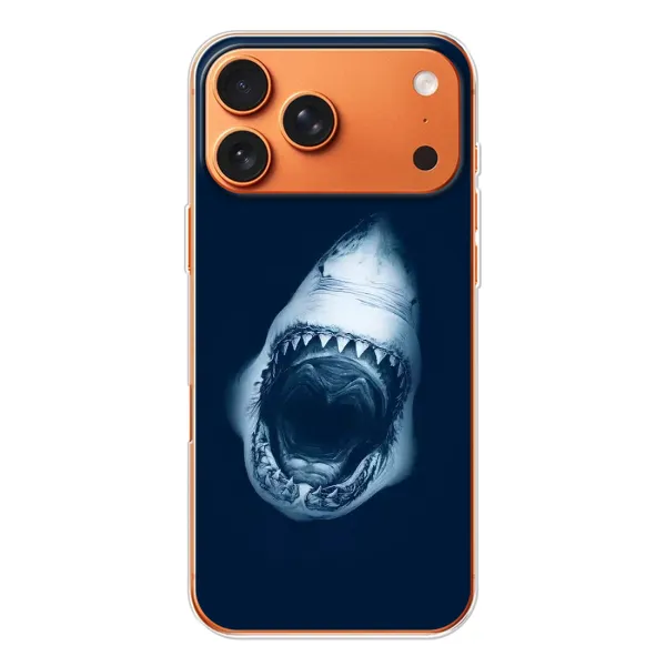 Чехол с рисунком «Пасть Акулы» для Apple iPhone 18 Pro