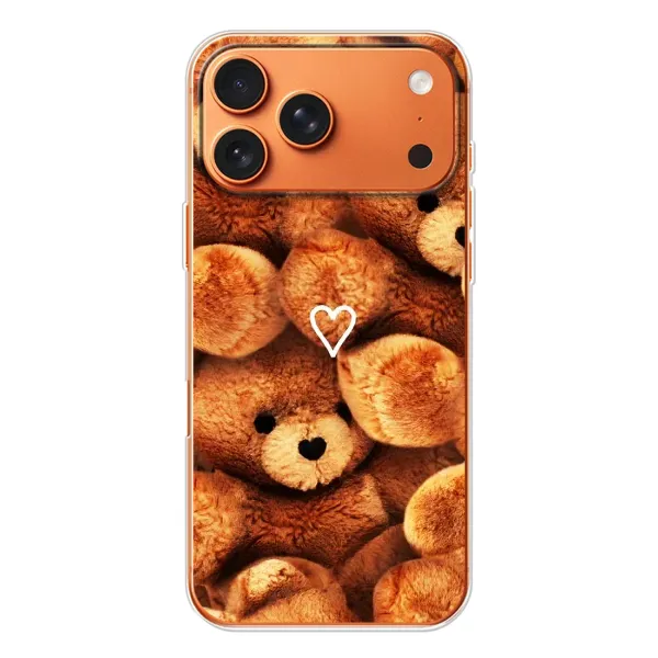 Чехол с рисунком «Плюшевый медвеженок» для Apple iPhone 18 Pro