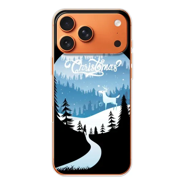 Чехол с рисунком «Рождественский Олень» для Apple iPhone 18 Pro