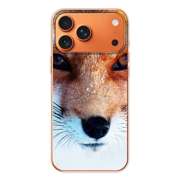 Чехол с рисунком «Рыжая Лисичка» для Apple iPhone 18 Pro