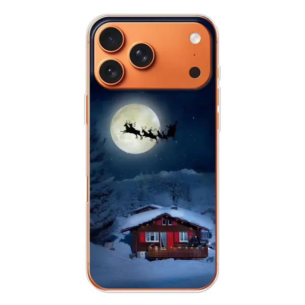 Чехол с рисунком «Санта» для Apple iPhone 18 Pro