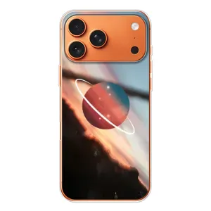 Чехол (ТПУ) с планетами на Apple iPhone 18 Pro (Сатурн)