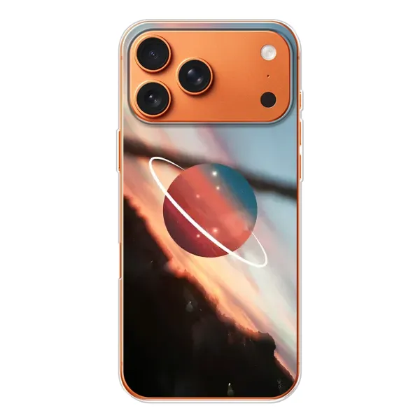 Чехол с рисунком «Сатурн» для Apple iPhone 18 Pro Чехол с рисунком «Сатурн» для Apple iPhone 18 Pro