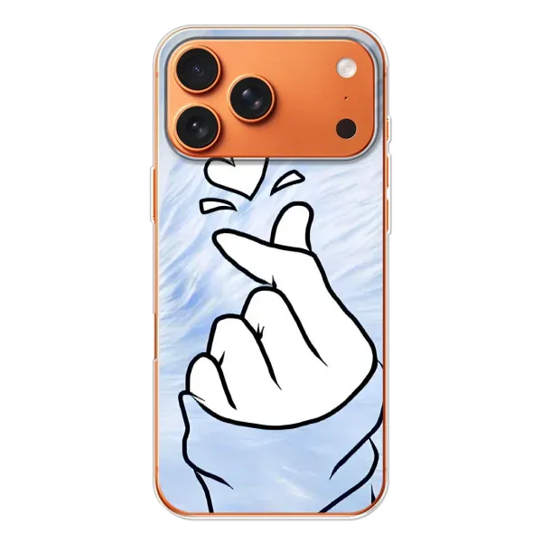 Чехол с рисунком «Сердечка знак» для Apple iPhone 18 Pro Чехол с рисунком «Сердечка знак» для Apple iPhone 18 Pro