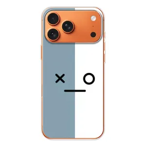 Чехол с рисунком «Серо-белый» для Apple iPhone 18 Pro
