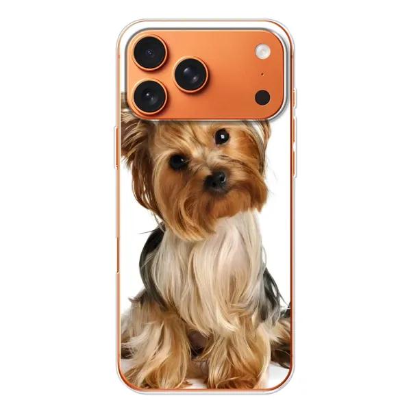 Чехол с рисунком «Собака Терьер» для Apple iPhone 18 Pro