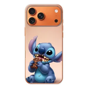 Чехол с рисунком «Стич с шоколадом» для Apple iPhone 18 Pro