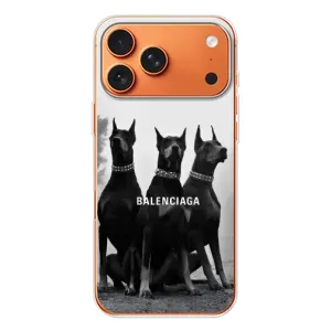 Чехол ДОБЕРМАН для Apple iPhone 18 Pro (Три добермана)