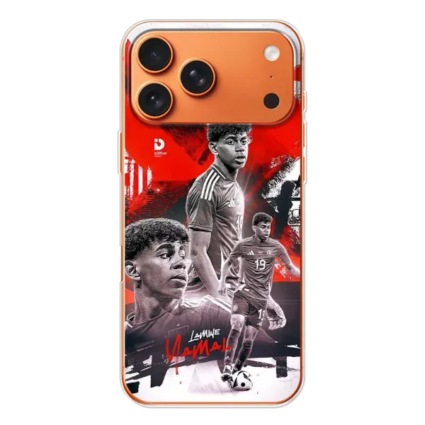 Чехол с рисунком «Ямаль 19» для Apple iPhone 18 Pro Чехол с рисунком «Ямаль 19» для Apple iPhone 18 Pro