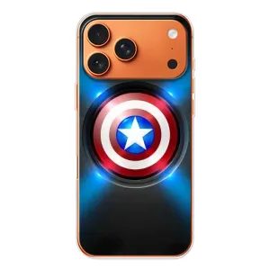 Чохол с Щітом Капітана Америки на Apple iPhone 18 Pro (Яскраий Щит Капітана)