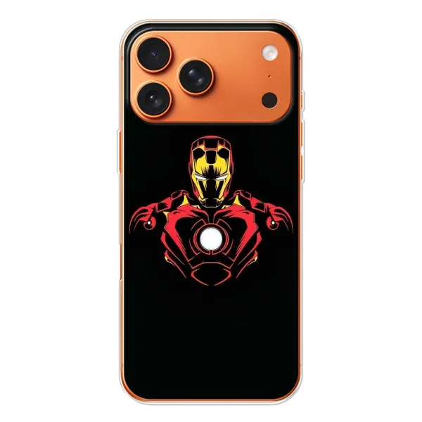 Чехол с рисунком «Железный человек» для Apple iPhone 18 Pro Чехол с рисунком «Железный человек» для Apple iPhone 18 Pro