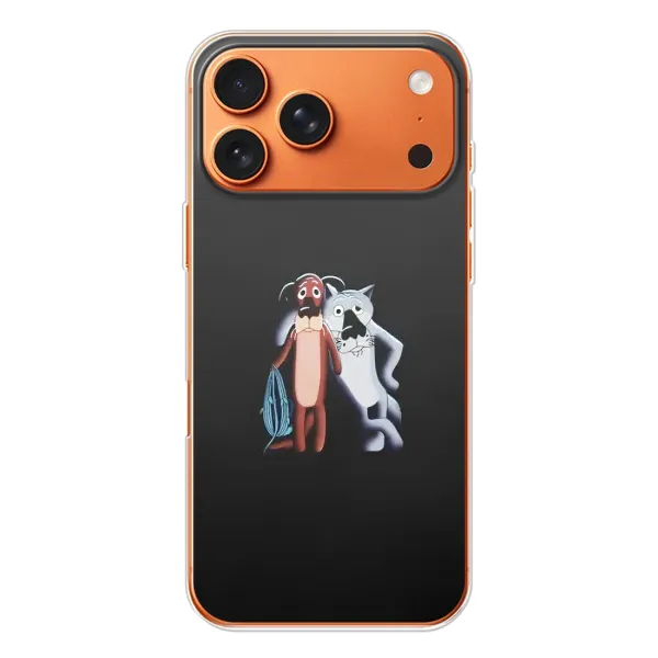 Чехол с рисунком «Шо, опять» для Apple iPhone 18 Pro