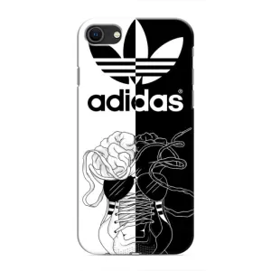 Чехол в стиле "Адидас" для Айфон 8 (Adidas шнурки)