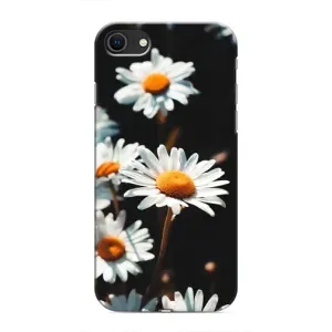 Чехол с ромашками на iPhone 8 (Белые ромашки)