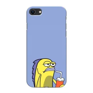 Бампер с принтом Мемы для iPhone 8 (Безразличие)