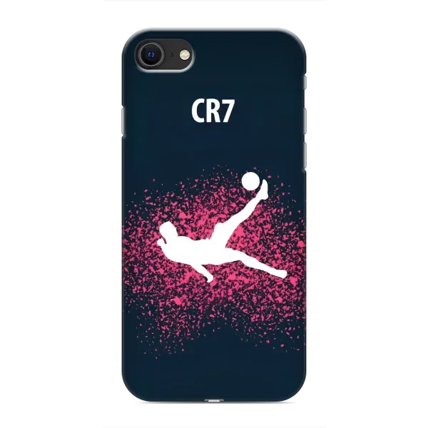 Чехол с рисунком «CR7 Удар» для iPhone 8