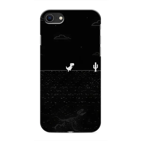 Чехол с рисунком «Динозаврик» для iPhone 8