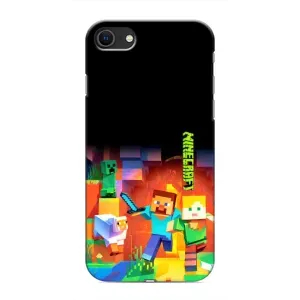 Чохли для iPhone 8 (Персонажі МайнКрафт) (Герой Майнкрафт)