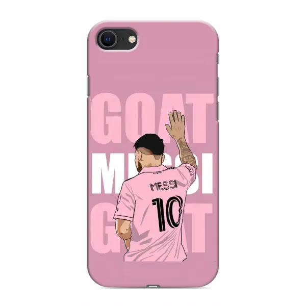 Чехол с рисунком «GOAT MESSI» для iPhone 8 Чехол с рисунком «GOAT MESSI» для iPhone 8