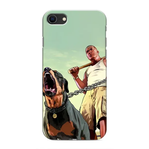 Чехол с рисунком «GTA» для iPhone 8