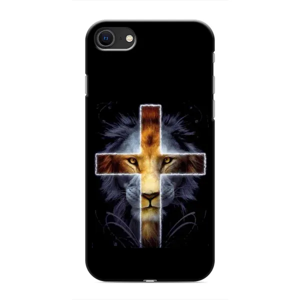Чехол с рисунком «Иисус Лев» для iPhone 8 Чехол с рисунком «Иисус Лев» для iPhone 8