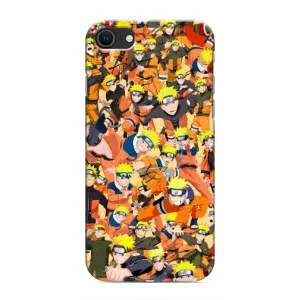 Чехлы с принтом Наруто на iPhone 8 (Коллаж Наруто)