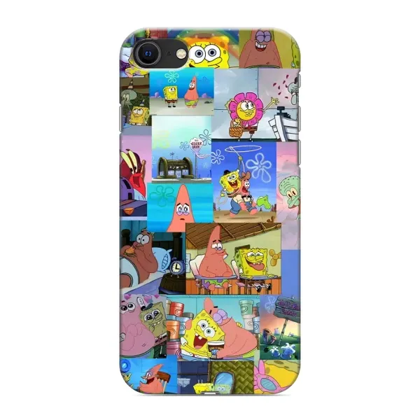 Чехол с рисунком «Комиксы Спанч Боб» для iPhone 8 Чехол с рисунком «Комиксы Спанч Боб» для iPhone 8