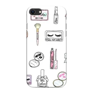 Девчачий Чехол для iPhone 8 (Косметика)