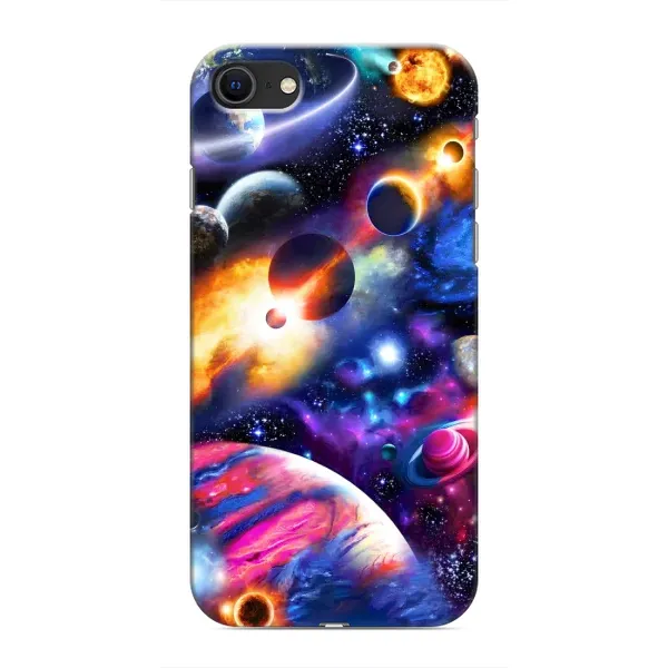 Чехол с рисунком «Космический мир» для iPhone 8