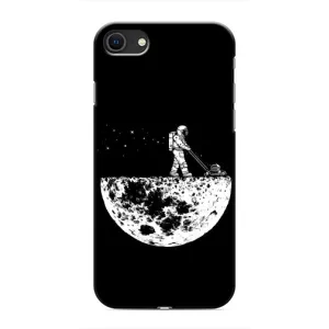 Силиконовый Чехол с принтом "Космонавты" на iPhone 8 (Космонавт)