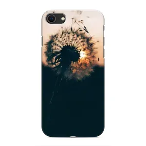 Силиконовый Чехол с одуванчиками на iPhone 8 (Красивый одуванчик)
