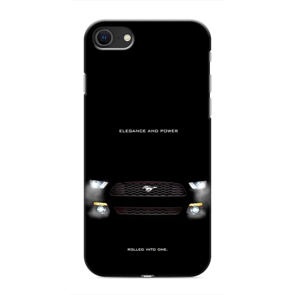 Чехол с рисунком «Черный Land Rover» для iPhone 8