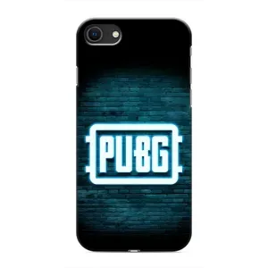 Чохол (TPU) з картинкою "Лого Пабг" на Айфон 8 (Лого PUBG)