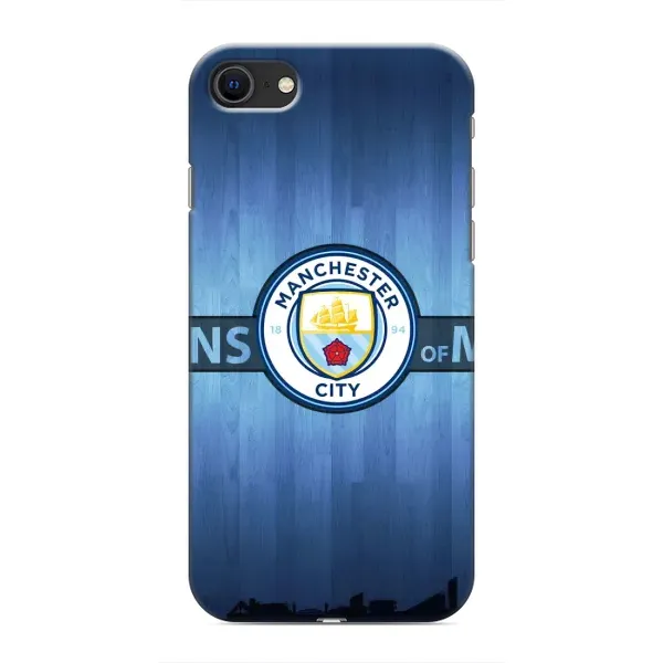Чехол с рисунком «ManCity» для iPhone 8