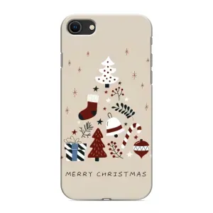 Чехол Санта Клаус для iPhone 8 (Merry Christmas)