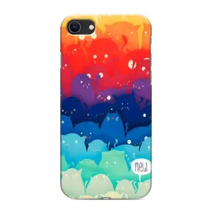 Силіконовий чохол з котиком для iPhone 8 (Mew)
