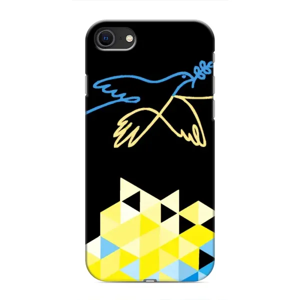 Чехол с рисунком «Мир для Украины» для iPhone 8 Чехол с рисунком «Мир для Украины» для iPhone 8