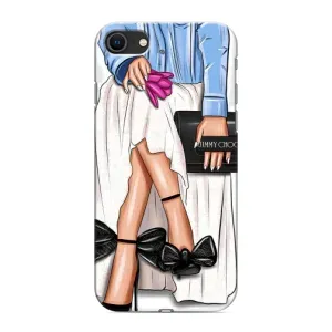 Силиконовый Чехол на iPhone 8 с картинкой Стильных Девушек (Мода)