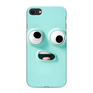 Силиконовые Чехлы (смешные стикеры) для iPhone 8 (Забавное мятное лицо)
