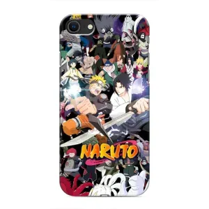 Купить Чехлы на телефон с принтом Anime для iPhone 8 (Наруто постер)
