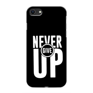 Силиконовый Чехол на iPhone 8 с картинкой Nike (Never Give UP)